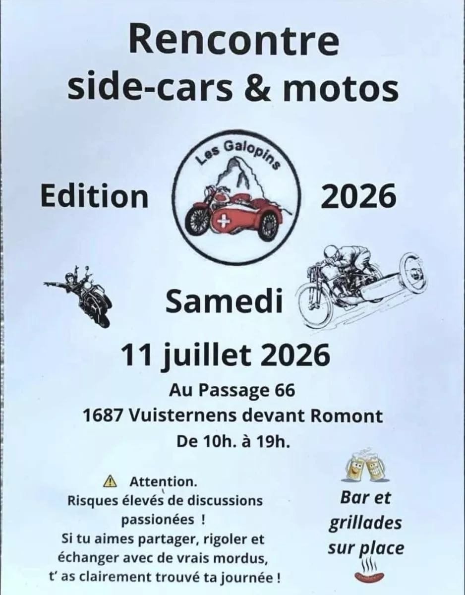 Rencontre side-cars et motos