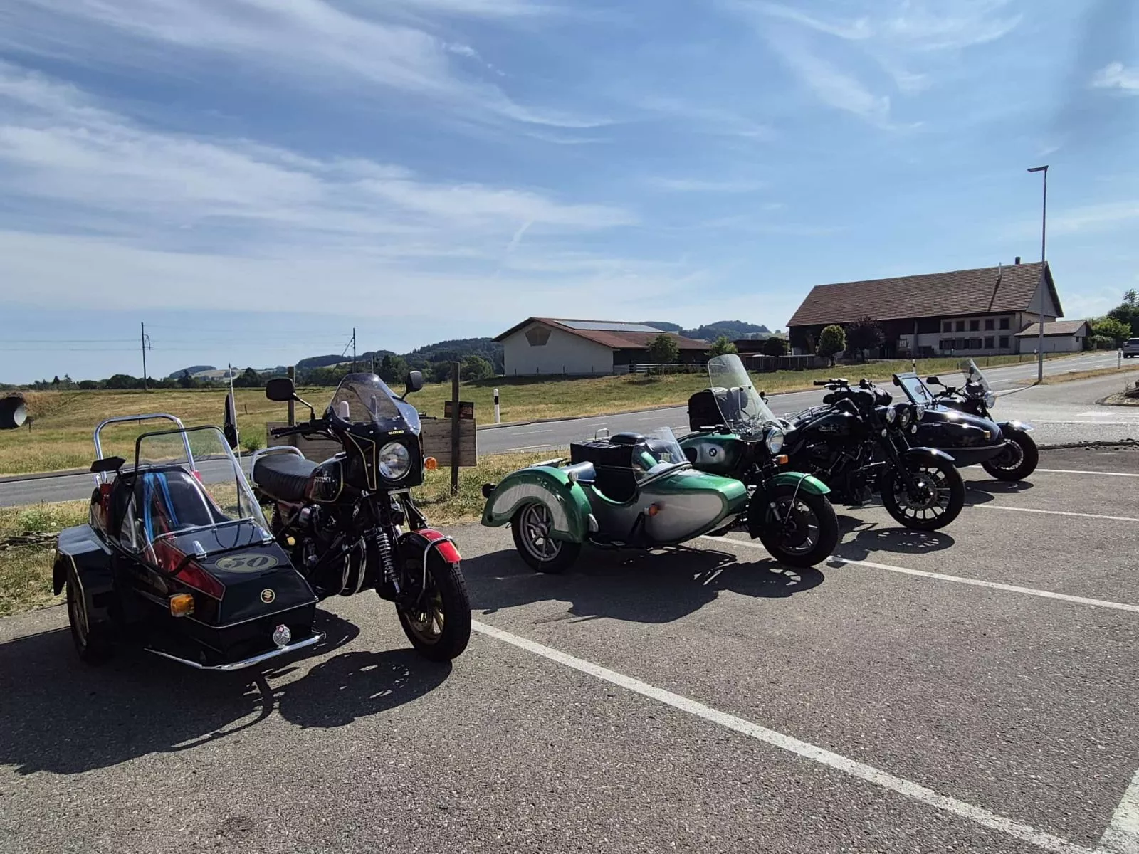 Rencontre side-cars et motos