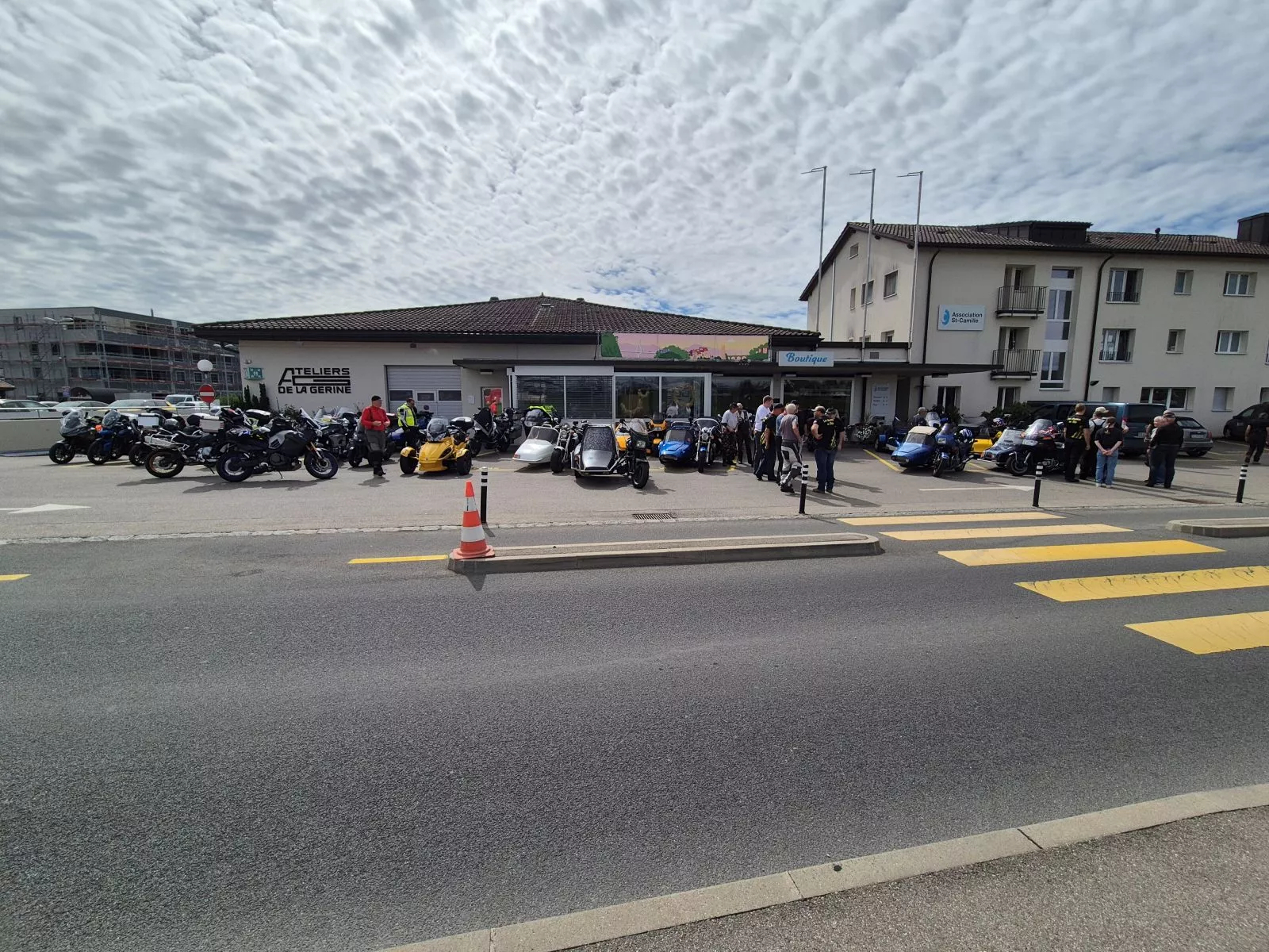 Balade avec l'association St-Camille de Marly