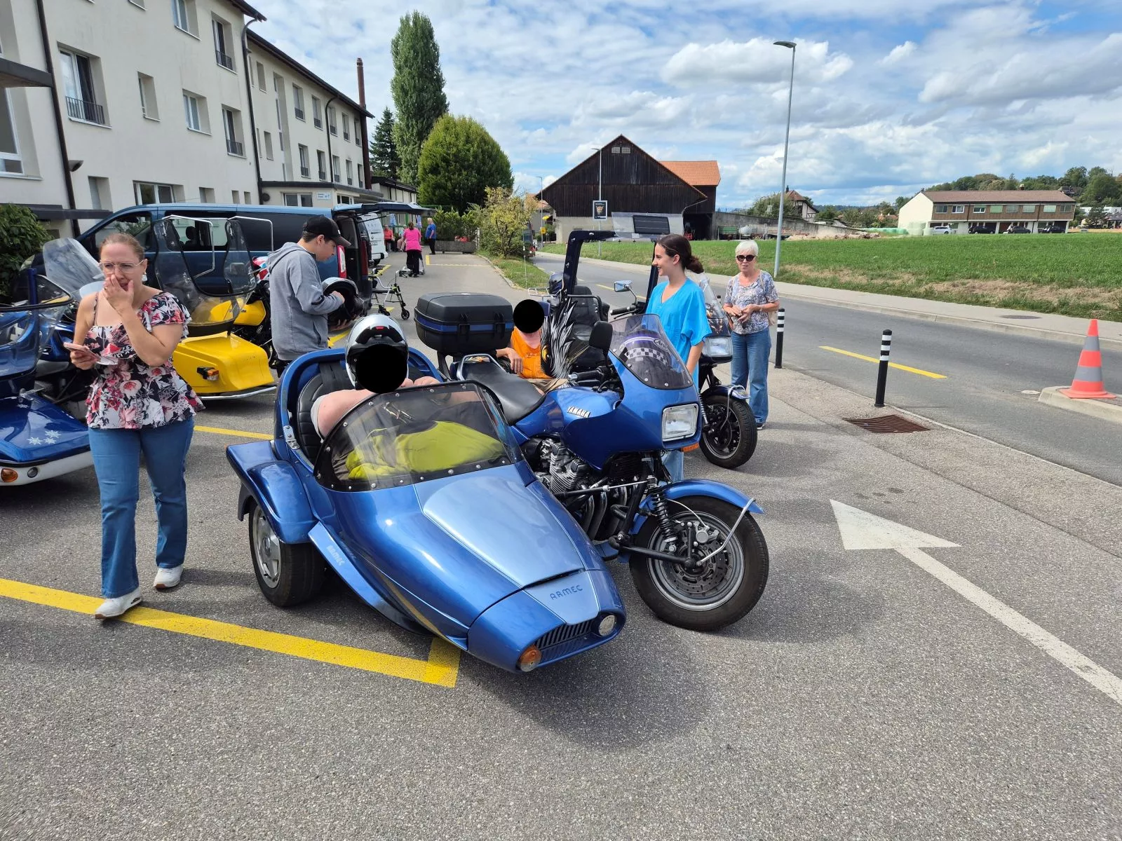 Balade avec l'association St-Camille de Marly
