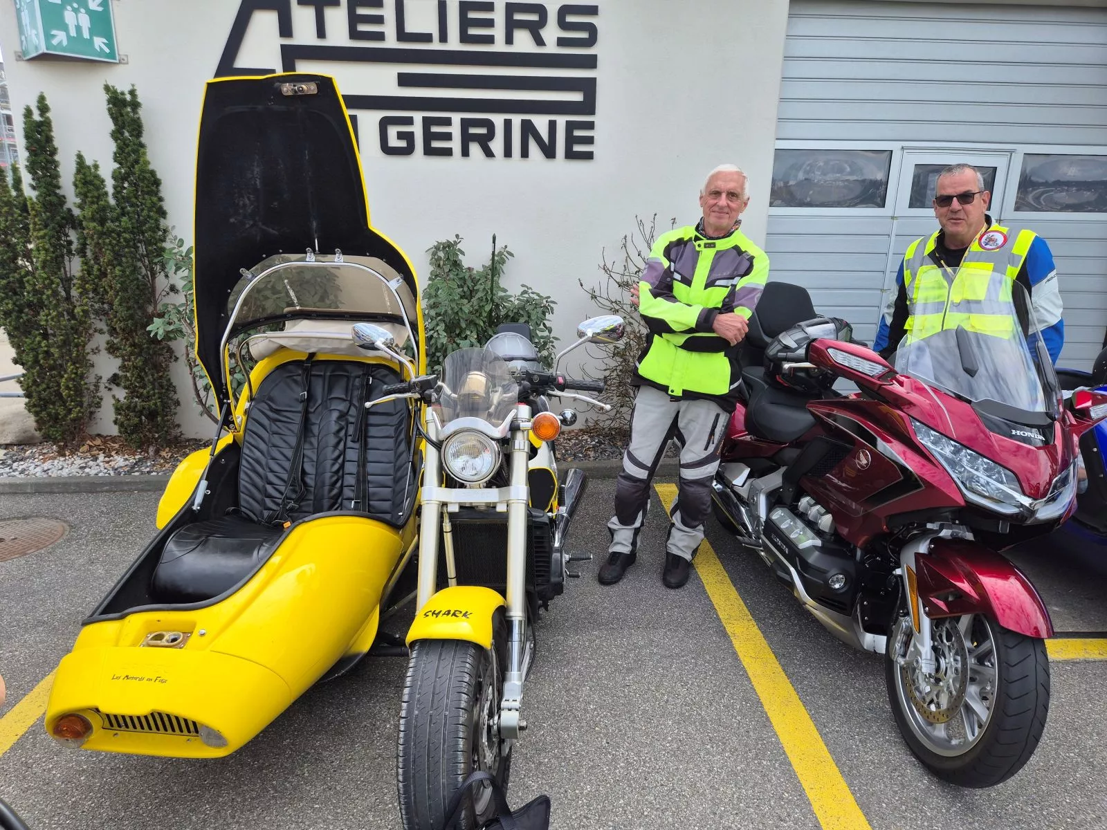 Balade avec l'association St-Camille de Marly