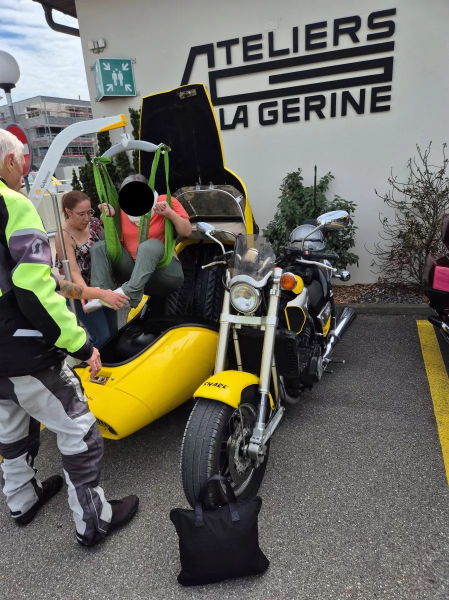 Balade avec l'association St-Camille de Marly